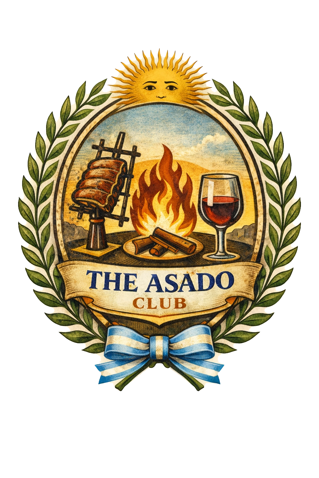 The Asado Club Logo